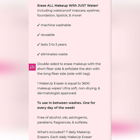 The Original Makeup Eraser Ultimate Disney Princess 7 Day Set - Picture 9 of 9